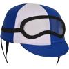 Beistle Kitchen Jockey Hat Helmet for Horse Racing Decorations,(Blue/White/Black)