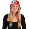 Beistle Kitchen Jockey Hat Helmet for Horse Racing Decorations,(Red/White/Black)