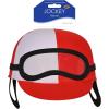 Beistle Kitchen Jockey Hat Helmet for Horse Racing Decorations,(Red/White/Black)