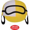 Beistle Kitchen Jockey Hat Helmet for Horse Racing Decorations,(Yellow/White/Black)