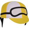 Beistle Kitchen Jockey Hat Helmet for Horse Racing Decorations,(Yellow/White/Black)