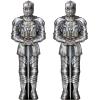 Beistle Knight Suit of Armor Photo Prop Backdrop, 6′ Tall, Set of 2 – Medieval Themed Party Decoration, Cut Out Fantasy Decor(2)