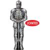 Beistle Knight Suit of Armor Photo Prop Backdrop, 6′ Tall, Set of 2 – Medieval Themed Party Decoration, Cut Out Fantasy Decor(2)