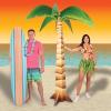 Beistle Large 6′ x 15.75″ Cardboard Luau Surfboard Stand-Up- Hawaiian Tropical Photo Booth Prop, Photography Background