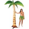 Beistle Large 7′ 3″ x 6′ Cardboard Hawaiian Party 3-D Palm Tree Photo Prop, Luau Theme Tropical Photography Background
