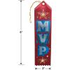 Beistle MVP Award Ribbons, 2 by 8-Inch, 6-Pack