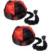 Beistle Mandarin Hat(Mandarin Hat W/Braid – (2 Pack))