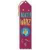 Beistle Math Whiz Award Ribbons, 2 by 8-Inch, 6-Pack