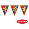 Beistle Medieval Pennant Banner(Medieval Pennant Banner)