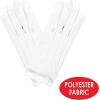 Beistle Mens One Size Awards Night Party Supplies Costume Accessory, White, 1 Pair US