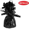 Beistle Metallic Wrapped Balloon Weight – 6 Pack, Black Balloon Centerpiece and Bouquet Holders, Party Decoration Accessories for Birthdays, Weddings, Graduations, and Retirement Celebrations, 6 Oz