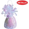 Beistle Metallic Wrapped Balloon Weight – 6 Pack, Opalescent Balloon Centerpiece and Bouquet Holders, Party Decoration Accessories and Event Décor for Birthdays, Weddings and Graduation Parties, 6 Oz