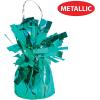 Beistle Metallic Wrapped Balloon Weight – 6 Pack, Turquoise Balloon Centerpiece Bouquet Holders, Party Decoration Accessories for Birthdays, Weddings, Graduations, and Retirement Celebrations, 6 Oz