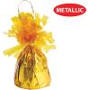 Beistle Metallic Wrapped Balloon Weight – 6 Pack, Yellow Balloon Centerpiece Bouquet Holders, Party Decoration Accessories for Baby Showers, Easter, Summer Parties, and Birthday Celebrations, 6 Oz