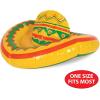 Beistle Mexican Theme Inflatable Sombrero Hat, Cinco De Mayo Fiesta Party Accessory