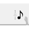 Beistle Mini Musical Notes Silhouettes(12″ – 21″)