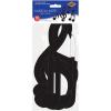 Beistle Mini Musical Notes Silhouettes(5.5″-10.25″ (Pack of 2))
