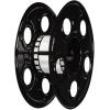 Beistle Movie Reel with Filmstrip Centerpieces, 2-Count Thin Plastic 3D Cinema Reels with 15-Foot Filmstrips, Customizable Hollywood Party Decorations for Red Carpet Events & Theater Themes, 9″(9″ & 15′)