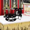 Beistle Movie Reel with Filmstrip Centerpieces, 2-Count Thin Plastic 3D Cinema Reels with 15-Foot Filmstrips, Customizable Hollywood Party Decorations for Red Carpet Events & Theater Themes, 9″(9″ & 15′ (Pack of 6))