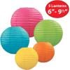 Beistle Paper Lantern Assortment(5 Piece)