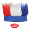 Beistle Patriotic Hairy Headband, Red/White/Blue