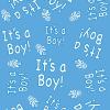 Beistle Plastic It’s A Boy Rectangle Table Cover For Baby Shower Party Tablecloth Gender Reveal Decorations(108″ x 54″ (Rectangular) (Pack of 2))