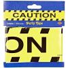Beistle Plastic Novelty Caution Streamer Construction Theme Banner Crime Scene Decorations Over The Hill Birthday Party Supplies, 3″ x 20′, Yellow/Black(3 piece)
