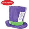 Beistle Plush Mad Hatter Hat