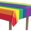 Beistle Rainbow Plastic Tablecover 1 Count