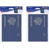 Beistle Set of 8 Around The World Passports, Global Adventure Travel Party Favors, Made In USA Since 1900