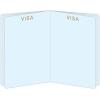 Beistle Set of 8 Around The World Passports, Global Adventure Travel Party Favors, Made In USA Since 1900