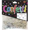 Beistle Silver Holographic Stars Confetti, 1/2-Ounce (CN054)(0.5 Ounces)