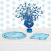 Beistle Snowflake Luncheon Napkins, Blue/White, 16 Count
