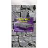 Beistle Stone Wall Tablecover