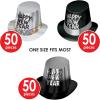 Beistle The Great New Year’s Eve Party Kit Assortment for 300 People – NYE Hats, Tiaras, Horns, Noisemakers – Photo Booth Props For Celebration