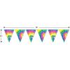Beistle Tie-Dyed Pennant Banner
