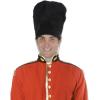 Beistle Unisex Plush Royal Guard Hat – English Bearskin Costume, Halloween Dress Up, International Themed Headwear(Royal Guard Bearskin – 2 Piece)