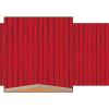 Beistle Western Barn Siding Wall Backdrops, 4’ x 30’, 3 Pack – Rustic Farm Backdrop, Photo Backdrop, Barnyard Background, Weathered Barn Decor, Easy to Adhere Wall Covering, Photography Background(Red Barn Siding)