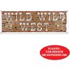 Beistle Wild Wild West Sign Banner Party Accessory