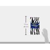 Beistle Zebra Print Tablecovers, 54” x 108”, 2 Pieces – Plastic Table Cloth, Animal Print Tablecloth, Animal Safari Theme Decorations, Safari Table Cloth(Zebra Print)