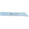Blue Mom to Be Lace Sash