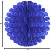 Blue Tissue Flutter Ball Decoration (9″)(Multicolor)