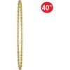 Chain Beads (gold) Party Accessory (1 count) (1/Card)