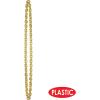 Chain Beads (gold) Party Accessory (1 count) (1/Card)