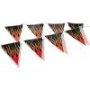 Checkered Pennant Banner Party Accessory (1 count) (1/Pkg)(1)
