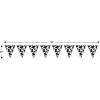 Cow Print Pennant Banner Party Accessory (1 count) (1/Pkg)(1)