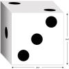 Dice Favor Boxes (3/Pkg)
