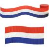 FR Patriotic Crepe Streamer (red, white, blue) Party Accessory (1 count) (1/Pkg)(1 piece)