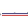 FR Patriotic Crepe Streamer (red, white, blue) Party Accessory (1 count) (1/Pkg)(1 piece)