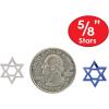Fanci-Fetti Star Of David (blue & silver) Party Accessory  (1 count) (.5 Oz/Pkg)